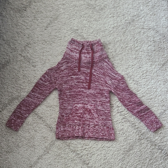 Rue21 Sweaters - Rue21 Women's Size Large Maroon Knit Cowl Neck Sweater